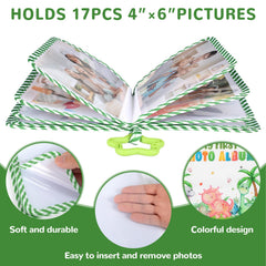 ZOIIWA soft-touch material baby album provides gentle skin-friendly handling