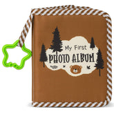 ZOIIWA Baby's First Family Album cover with forest bear design for lasting keepsakes