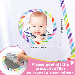 ZOIIWA vibrant rainbow pattern cover details highlight a cheerful keepsake design.