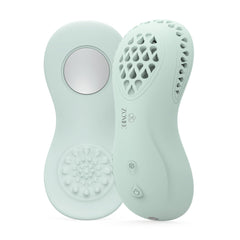 Zomee Cooling Lactation Massager front view showcases portable design for on-the-go breastfeeding support.