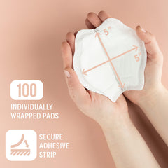 Zomee ultra-absorbent pads with leak-proof design protecting clothing