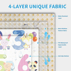 zonBroth splash pad ultra-soft surface gentle on baby's skin