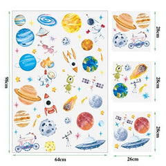 Zonon Outer Rocket Wall Decal enhances playrooms with dramatic rocket imagery.