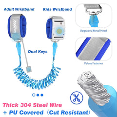 Zooawa Toddler Leash magnetic-lock keeps wriggling toddlers safely by design