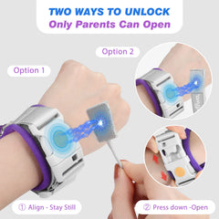 Zooawa adjustable wristband length for a customizable fit during walks