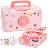 ZOOFOX cute hair accessories organizer with three layers keeps clips neatly stored
