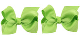 ZOONAI 3-inch baby girl bow close-up for photos and daily wear.