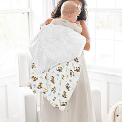 ZoUbqchY 30x40 inches size provides snug, secure coverage for naps.