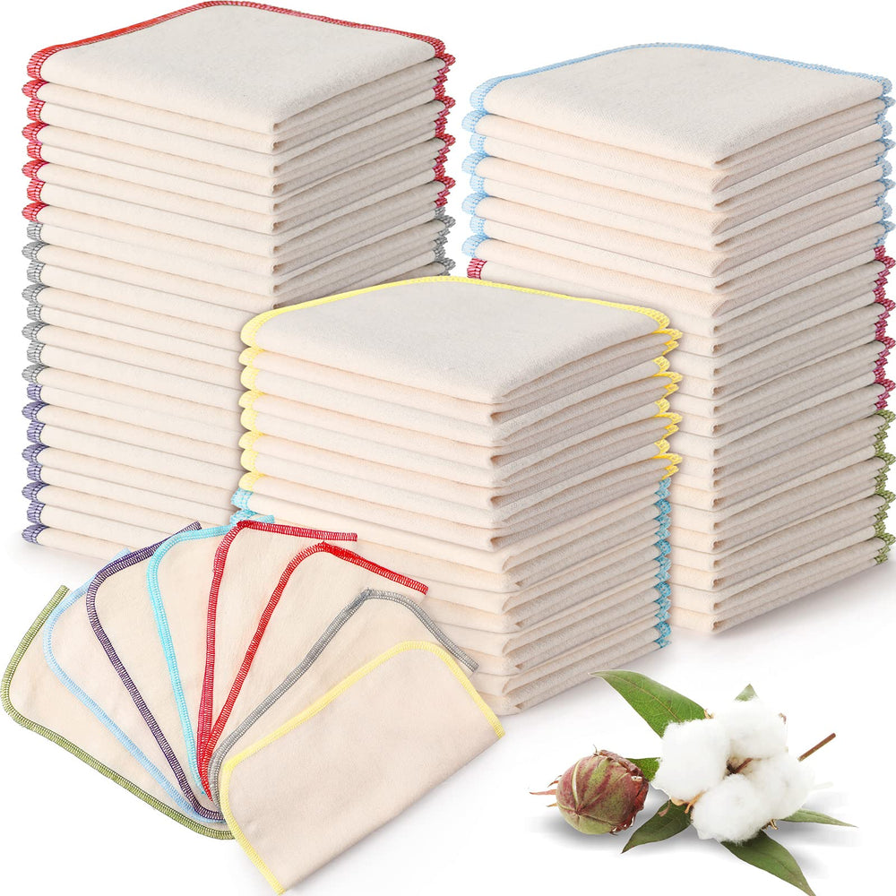 Zopeal baby wipes, 8x8 inches, soft flannel for gentle baby skin care.