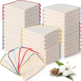 Zopeal baby wipes, 8x8 inches, soft flannel for gentle baby skin care.