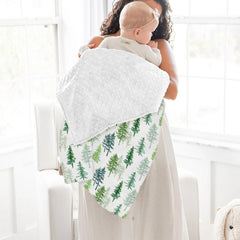 ZoUbqchY blanket folded showing double-layer warmth for travel