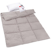 ZPECC Toddler Comforter fabric detail showing soft microfibers for all-season warmth