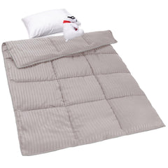 ZPECC Toddler Comforter fabric detail showing soft microfibers for all-season warmth