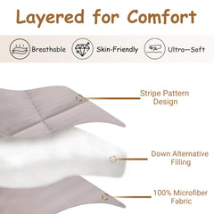 ZPECC Toddler Comforter in stroller travel scene for on-the-go use
