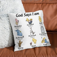 zsatuiy Winnie pillow cover package presentation for gifting