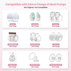 ZÜCÜBéBé flange insert 15mm for adaptable sizing during different lactation stages.
