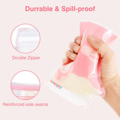 ZÜCÜBéBé zucube self-standing design enables easy filling and thawing.