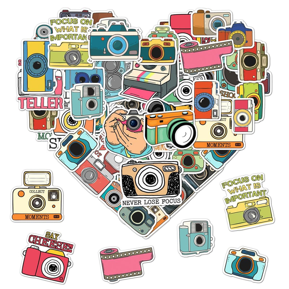 ZULUVINYL photography stickers on water bottle add color and personalization