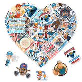 ZULUVINYL plumber stickers on water bottle deliver durable color for everyday hydration.