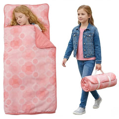 ZuneeToddler Nap Mat floral pink pattern for cozy naps