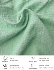 ZURLEFY bassinet sheet demonstrating universal fit with elastic edge for secure sleep
