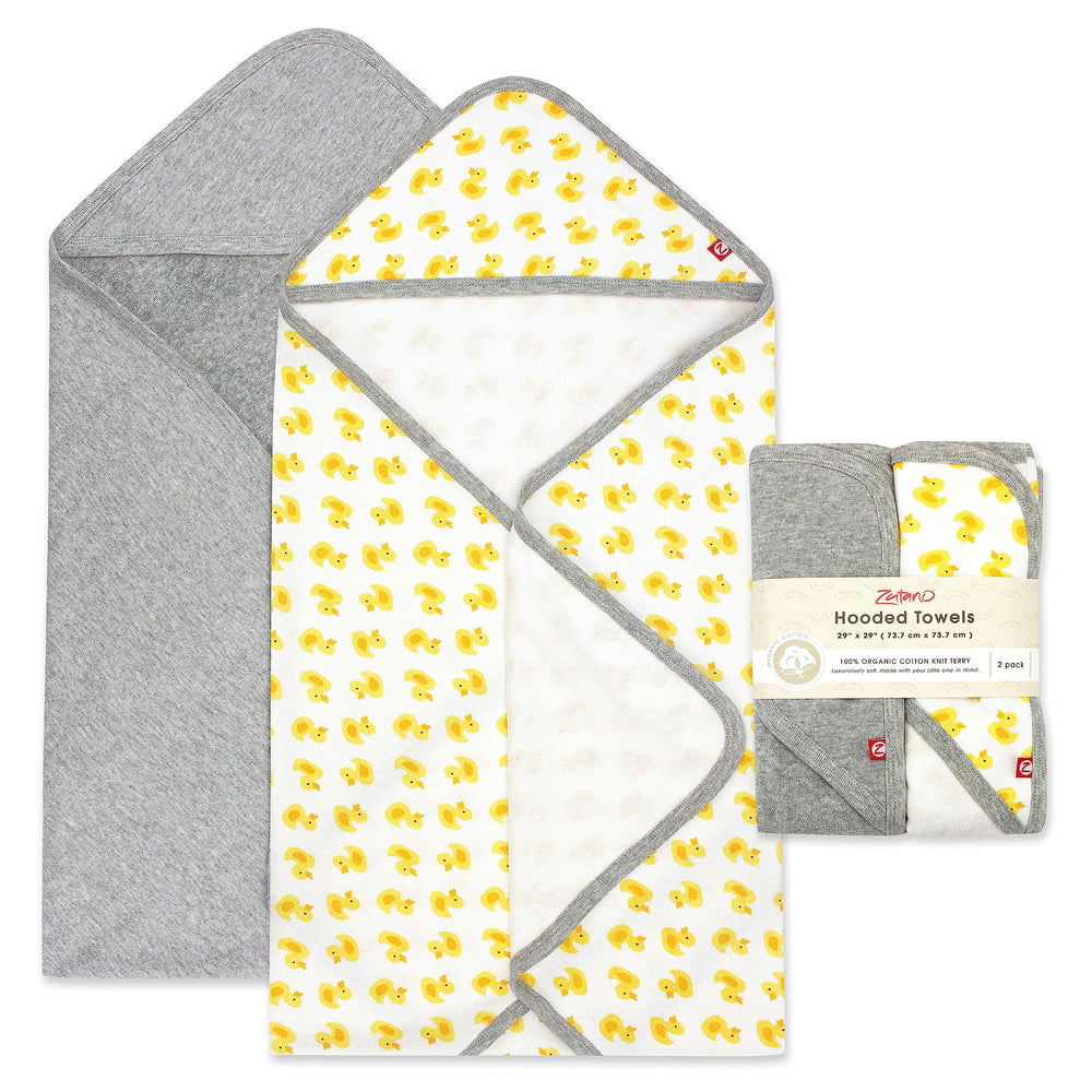 Zutano hooded baby towel soft organic close-up highlights plush fabric for delicate skin