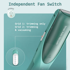 Zuxify clipper operates quietly to calm anxious toddlers during grooming