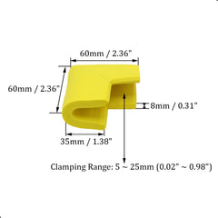 ZXUEZHENG self-adhesive edge protector for easy corner protection