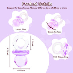 ZYFLSQ 1.75-inch acrylic pacifiers mini size for hunt games