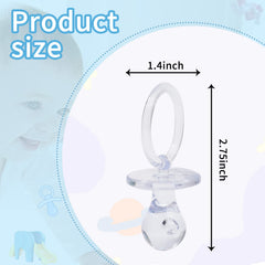 ZYFLSQ baby pacifier clear accent for DIY necklace projects and keepsakes