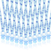 ZYFLSQ blue pacifier necklaces packaged set for easy party favors