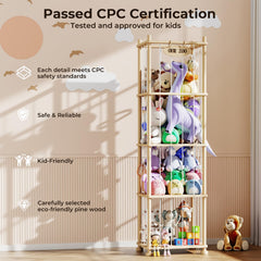 Zyraflux Our Zoo tag adds playful decor to nurseries and playrooms.