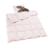 zzlamb Toddler Comforter with soft-brushed-shell promotes cozy, quiet crib sleep.