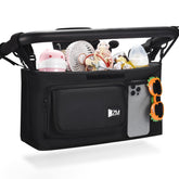 ZZM Parent Console organizer shows compatibility with WONDERFOLD and other wagons for versatile fitting