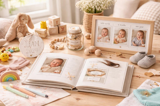 Beginner-friendly baby keepsakes and milestone memory gifts