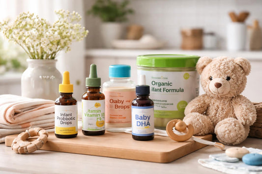 Ontario parents choosing baby supplements and comfort products
