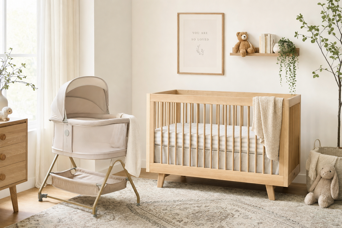 Bassinet vs Crib vs Bedside Sleeper: What to Buy First