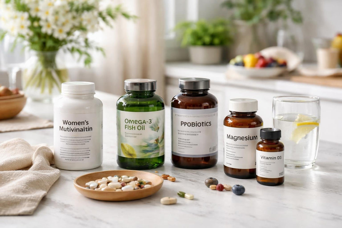 Beginner mom choosing quality supplements in Canada