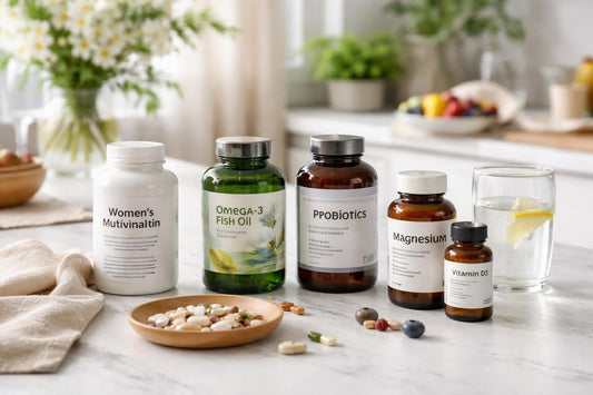 Beginner mom choosing quality supplements in Canada
