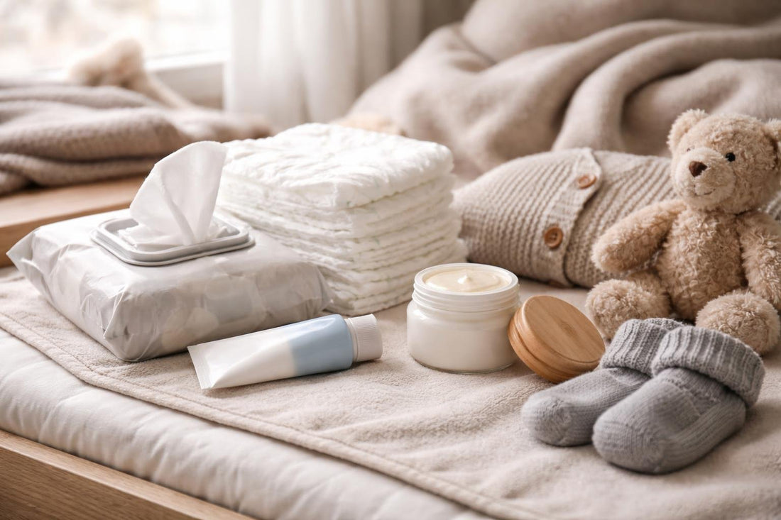 Diapering and changing essentials for cooler weather comfort