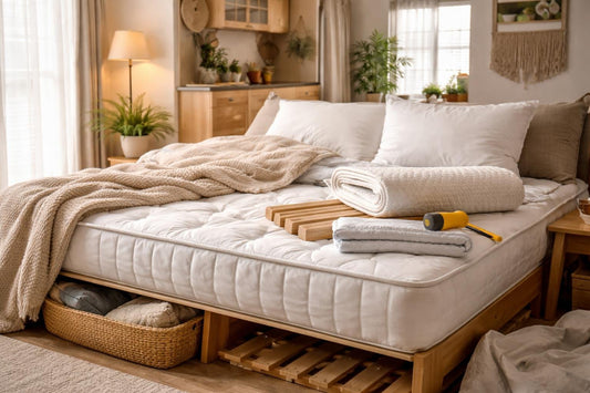 Cozy bedding and mattress support tips for studios