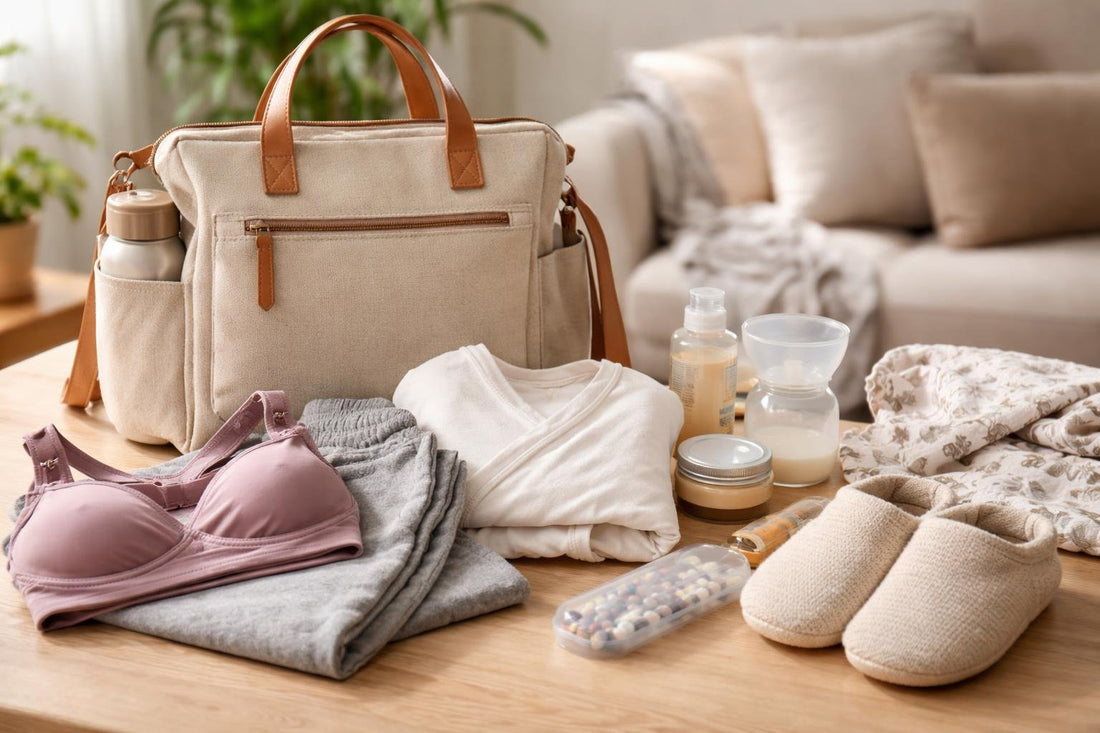 Toronto maternity essentials bag and nursing items