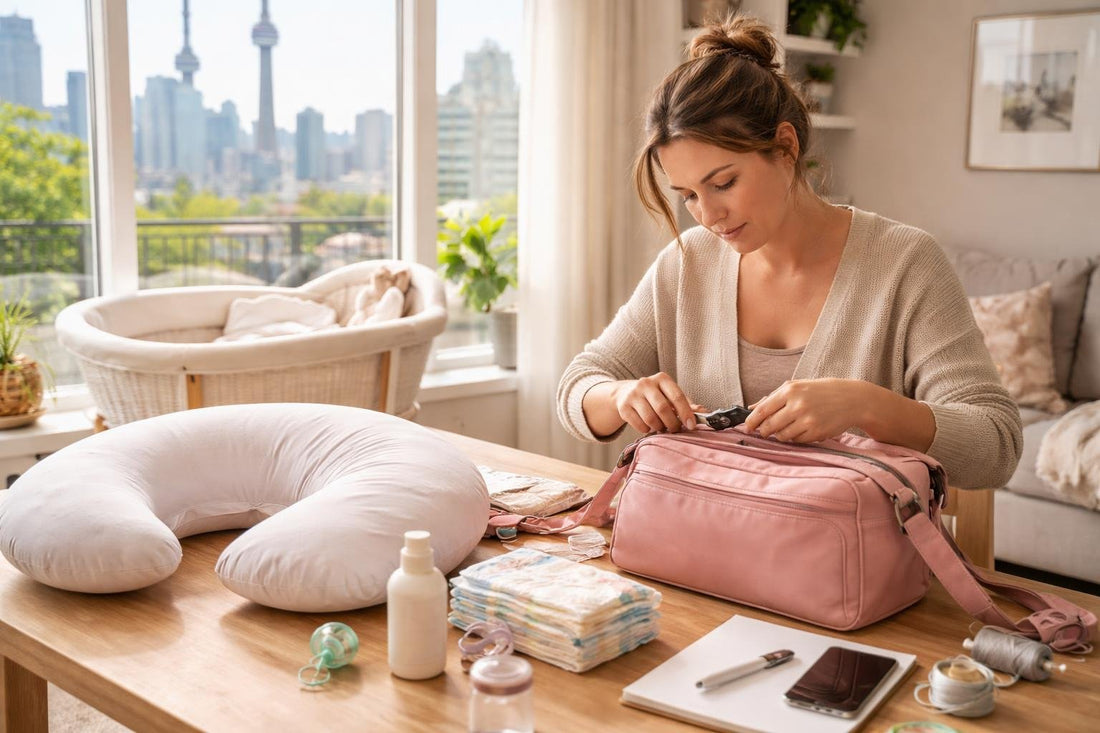 Toronto mom troubleshooting maternity essentials at home