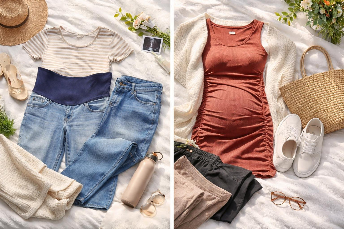 Petite and plus size maternity clothing