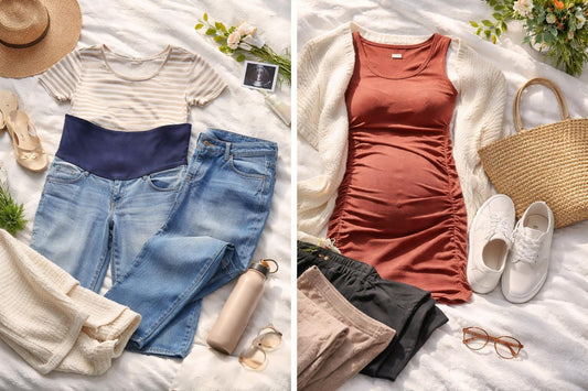 Petite and plus size maternity clothing