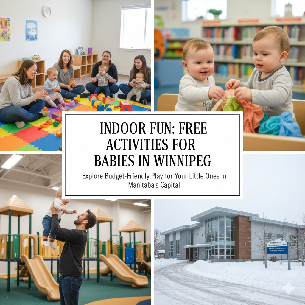 Indoor fun and free activities for babies in Winnipeg - Manitoba family entertainment guide