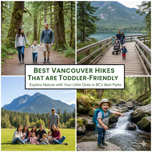 Best toddler-friendly hikes in Vancouver - family outdoor trails in BC