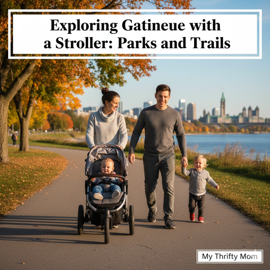 Stroller-friendly parks and trails in Gatineau - outdoor guide for Quebec families with babies