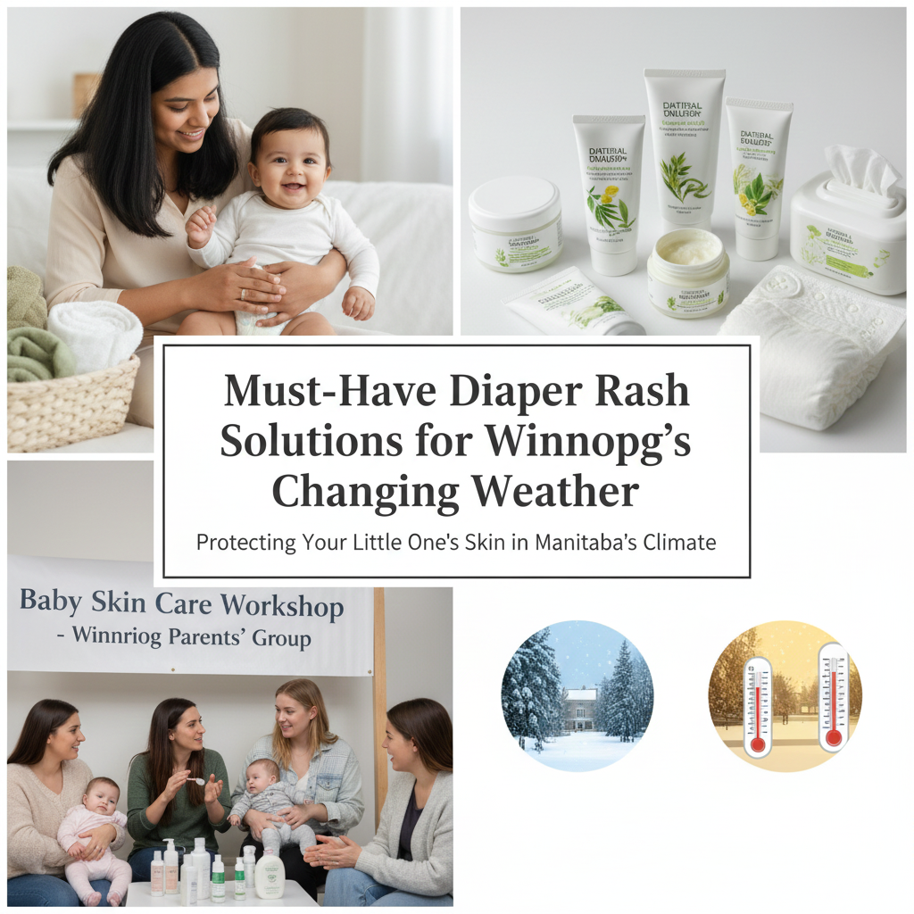 Must-have diaper rash solutions for Winnipeg's changing weather - baby care tips for Manitoba