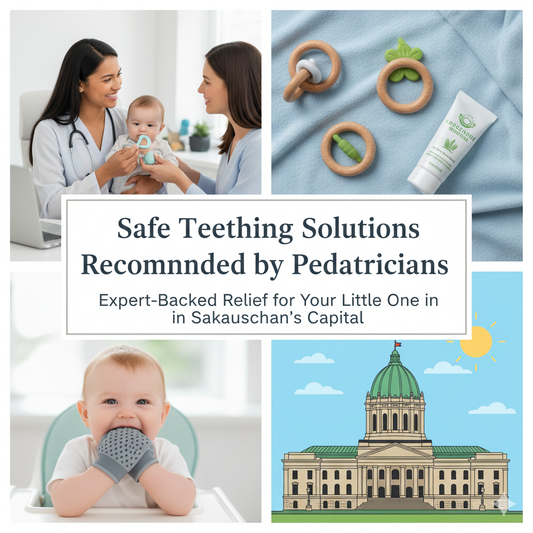 Safe teething solutions recommended by Regina pediatricians - baby care guide for Saskatchewan